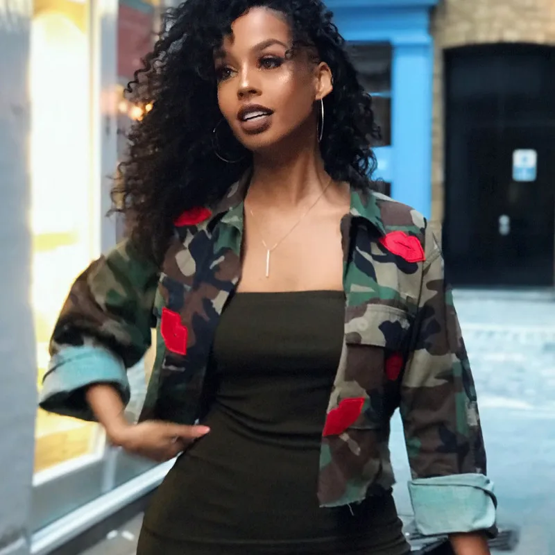 New Camouflage Plus Size Jackets Women 2019 Autumn New Button Pocket Coats Overcoats Female Tops Coat Jackets
New Camouflage Plus Size Jackets Women 2019 Autumn New Button Pocket Coats Overcoats Female Tops Coat Jackets