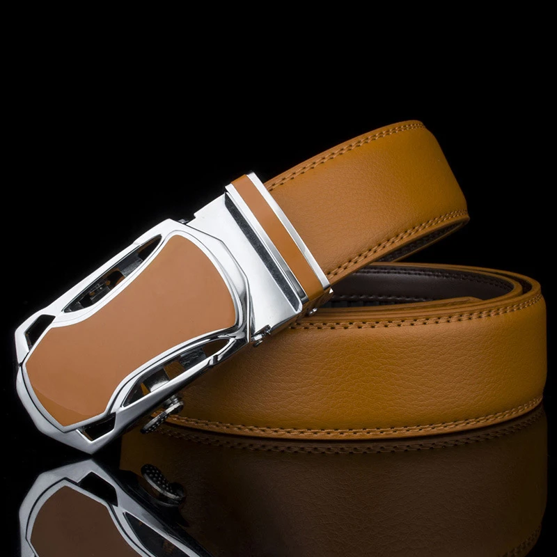 Luxury Automatic Buckle Belts BrownCowhide Genuine Leather 3.5cm width belts for men Luxury Brand Designer belt
Luxury Automatic Buckle Belts BrownCowhide Genuine Leather 3.5cm width belts for men Luxury Brand Designer belt