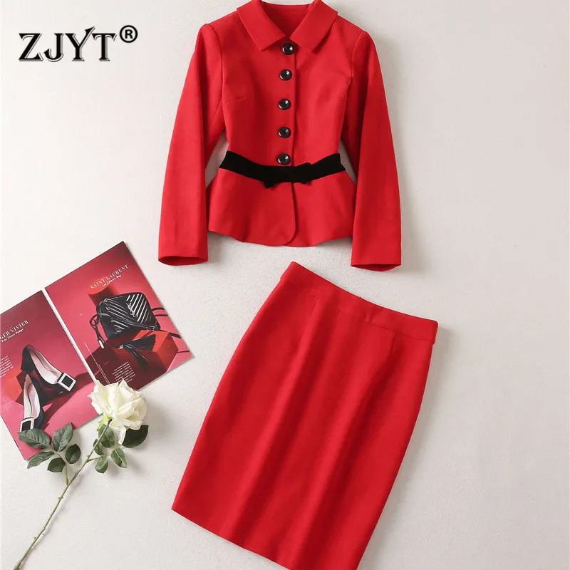 Autumn Fashion Runway Dress Set Elegant Women's Full Sleeve Bowknot Jacket Skirt Suit 2 Piece Clothes Office Lady Party Outfit
Autumn Fashion Runway Dress Set Elegant Women's Full Sleeve Bowknot Jacket Skirt Suit 2 Piece Clothes Office Lady Party Outfit