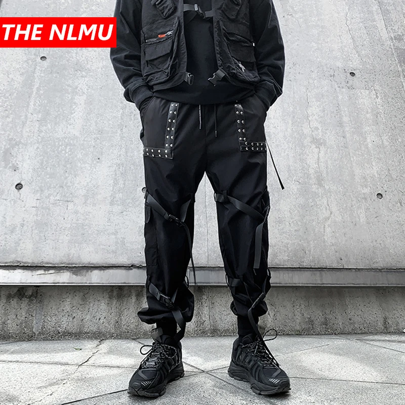 2020 Hip Hop Cargo Pants Joggers Pocket Streetwear Men Harajuku Harem Pant Ribbons Black HipHop Dancing Trousers WQ497
2020 Hip Hop Cargo Pants Joggers Pocket Streetwear Men Harajuku Harem Pant Ribbons Black HipHop Dancing Trousers WQ497