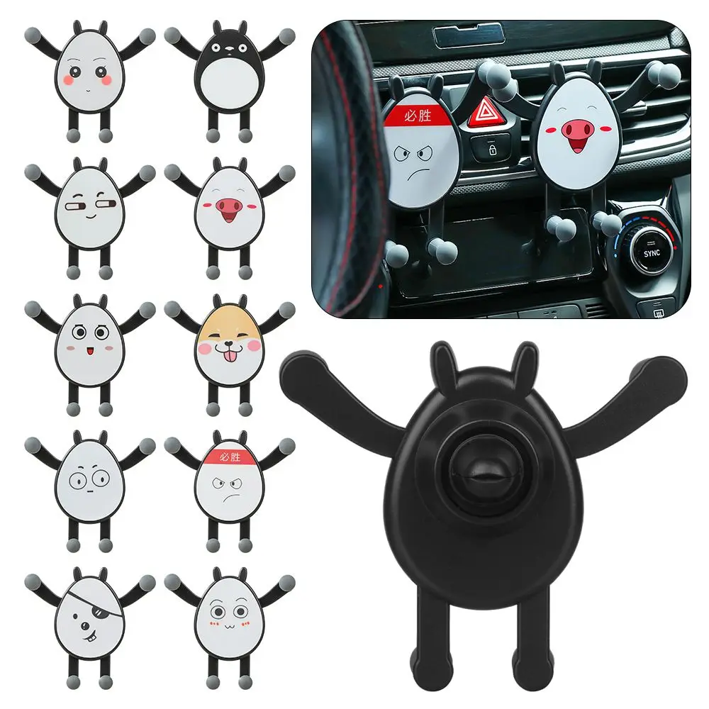 Cartoon Gravity Car Mount For Cellphone Holder Car Air Vent Clip Cute Mobilephone Stand Creativity Vehicle Phone Support Stents
Cartoon Gravity Car Mount For Cellphone Holder Car Air Vent Clip Cute Mobilephone Stand Creativity Vehicle Phone Support Stents