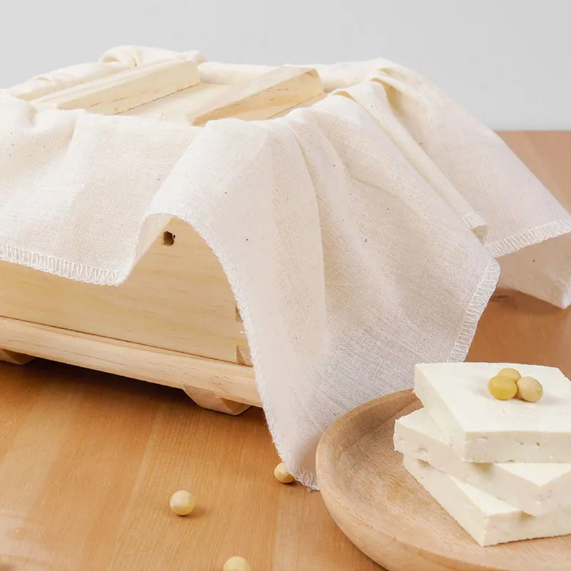 9 размеров хлопчатобумажная муслиновая Марля тофу Фильтрующая Ткань для сыра