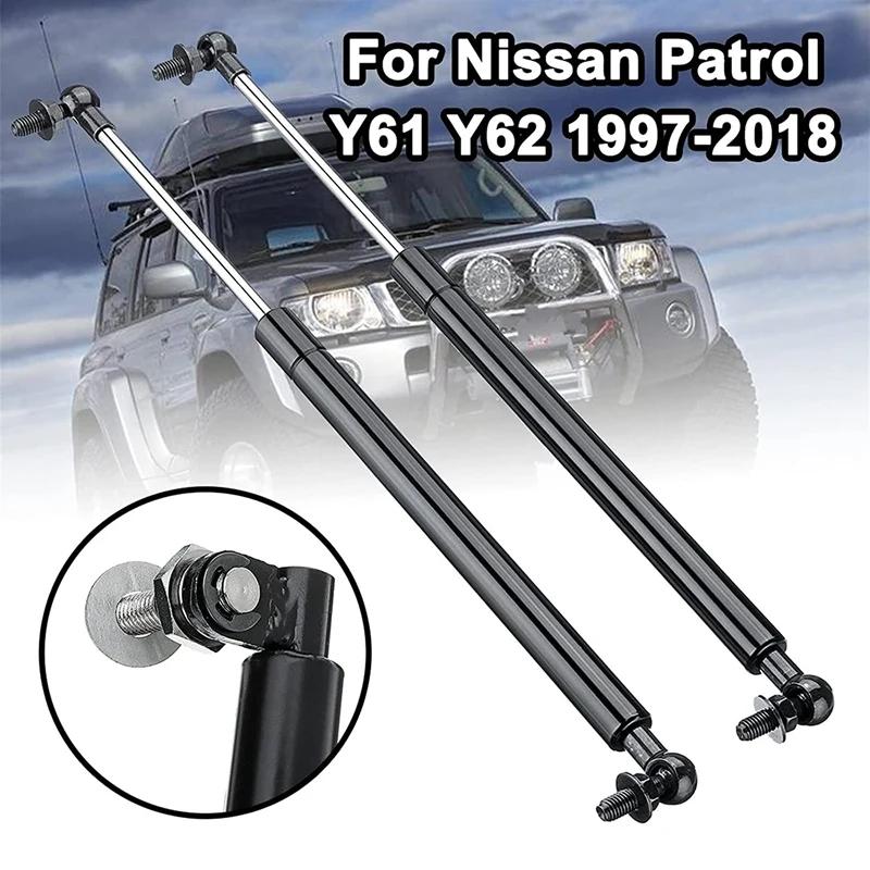 Front Engine Hood Gas Struts Support Bonnet Bar Shock Lift for Nissan Patrol Y61 1997-2013
Front Engine Hood Gas Struts Support Bonnet Bar Shock Lift for Nissan Patrol Y61 1997-2013