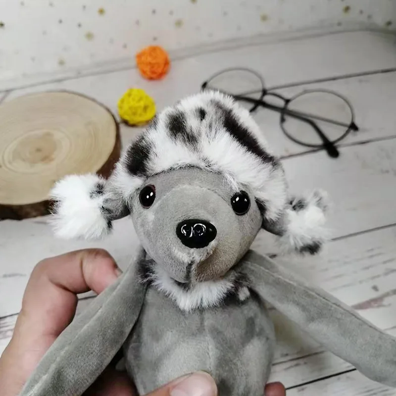 23cm Simulation Dog Poodle Plush Keychain Toys Pendant Bag Pendant Key Chain Pendant Christmas Gift
23cm Simulation Dog Poodle Plush Keychain Toys Pendant Bag Pendant Key Chain Pendant Christmas Gift