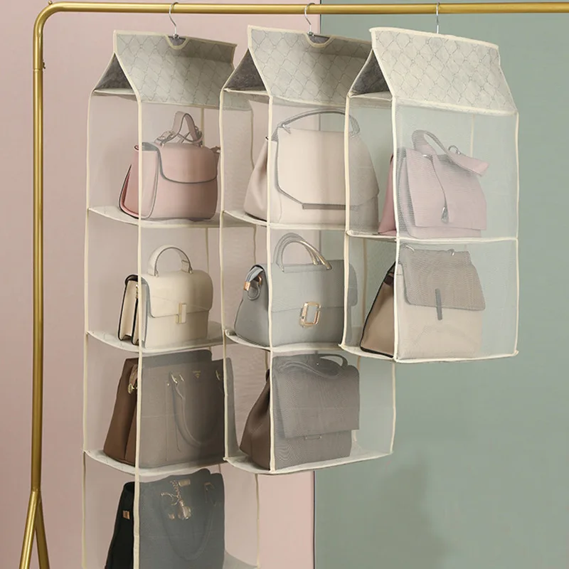 Hanging Handbag Organizer for Clothes Wardrobe Closet Door Wall Sundry Shoe Bag with Hanger Pouch Transparent Storage Bag
Hanging Handbag Organizer for Clothes Wardrobe Closet Door Wall Sundry Shoe Bag with Hanger Pouch Transparent Storage Bag