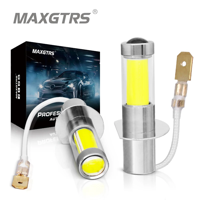 2Pcs H1 H3 880 881 LED Bulb Super Bright COB Chip Car Fog Lights 12V 24V 6000K White Gold Auto Driving Day Running Lamp
2Pcs H1 H3 880 881 LED Bulb Super Bright COB Chip Car Fog Lights 12V 24V 6000K White Gold Auto Driving Day Running Lamp