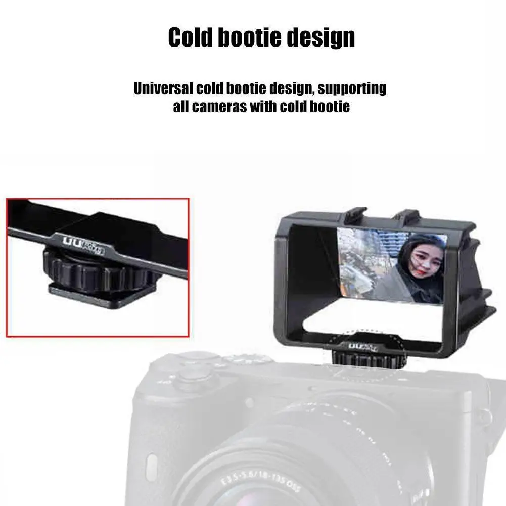 Uurig R031 Camera Vlog Selfie Flip Screen Bracket For Mirrorless Periscope Solution A6300 A6000 For A73 A7 A6500 A72 C X1o6
Uurig R031 Camera Vlog Selfie Flip Screen Bracket For Mirrorless Periscope Solution A6300 A6000 For A73 A7 A6500 A72 C X1o6