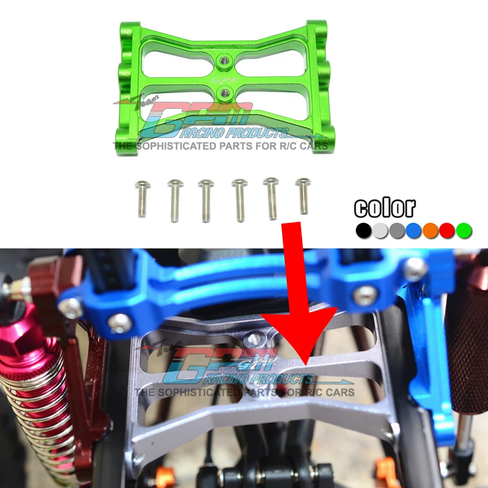 GPM Metal Aluminum alloy rear dragon skeleton support arm code #8239 for 1/10 TRAXXAS TRX4 Defender 82056-4 TRX6 G63 Crawler Car
GPM Metal Aluminum alloy rear dragon skeleton support arm code #8239 for 1/10 TRAXXAS TRX4 Defender 82056-4 TRX6 G63 Crawler Car