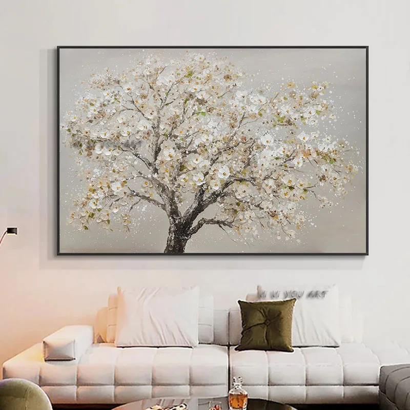 100 Handmade Oil Painting Abstract White Flowers Painting On Canvas Beautiful Plant Wall Art Picture For
100 Handmade Oil Painting Abstract White Flowers Painting On Canvas Beautiful Plant Wall Art Picture For