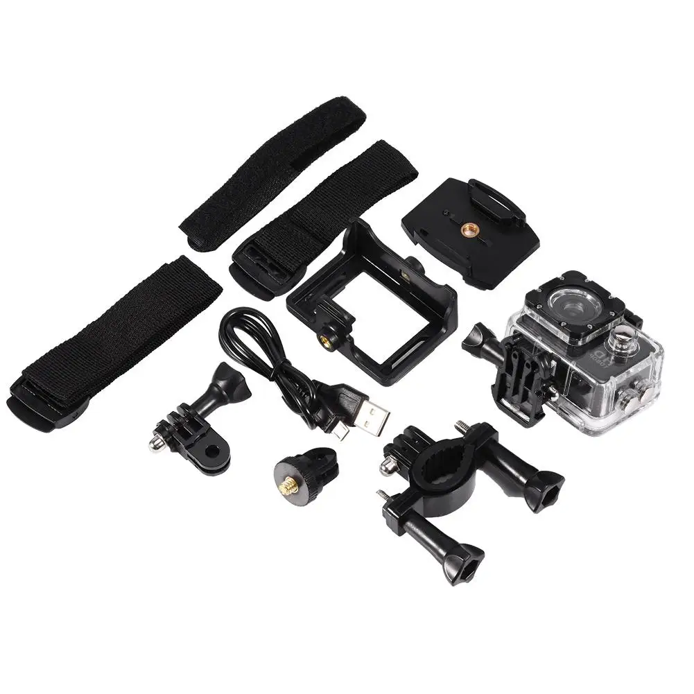 1080P 12MP Sports Camera Full HD 2.0 Inch Sports Camera 30m 98ft Underwater Waterproof Helmet Video Recording Camera
1080P 12MP Sports Camera Full HD 2.0 Inch Sports Camera 30m 98ft Underwater Waterproof Helmet Video Recording Camera