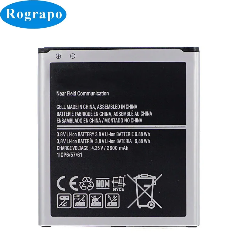 2600mAh Phone Battery For Samsung Galaxy J3 (2016) J3 (2018) J320 On5 j327 J2 Prime Pro G530 G531 G5308W EB-BG530BBC EB-BG531BBE
2600mAh Phone Battery For Samsung Galaxy J3 (2016) J3 (2018) J320 On5 j327 J2 Prime Pro G530 G531 G5308W EB-BG530BBC EB-BG531BBE