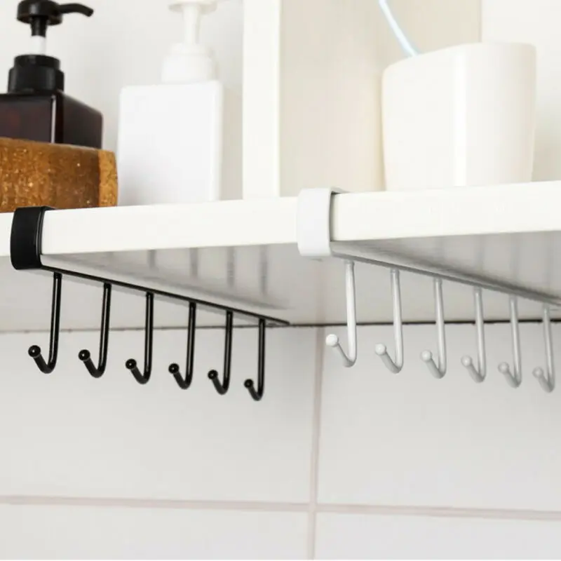 Kitchen Cupboard Storage Rack Cupboard Shelf Hanging Hook Organizer Closet Clothes Glass Mug Shelf Hanger Wardrobe Holder
Kitchen Cupboard Storage Rack Cupboard Shelf Hanging Hook Organizer Closet Clothes Glass Mug Shelf Hanger Wardrobe Holder