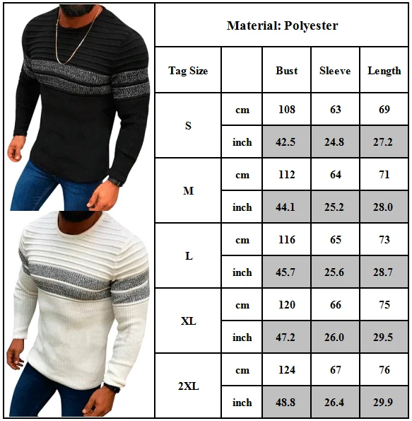 Universal FashionMen's's Winter Knitted Sweater Long Sleeve Pullover Jumper Warm Sweatshirt Blouse 
Universal FashionMen's's Winter Knitted Sweater Long Sleeve Pullover Jumper Warm Sweatshirt Blouse
