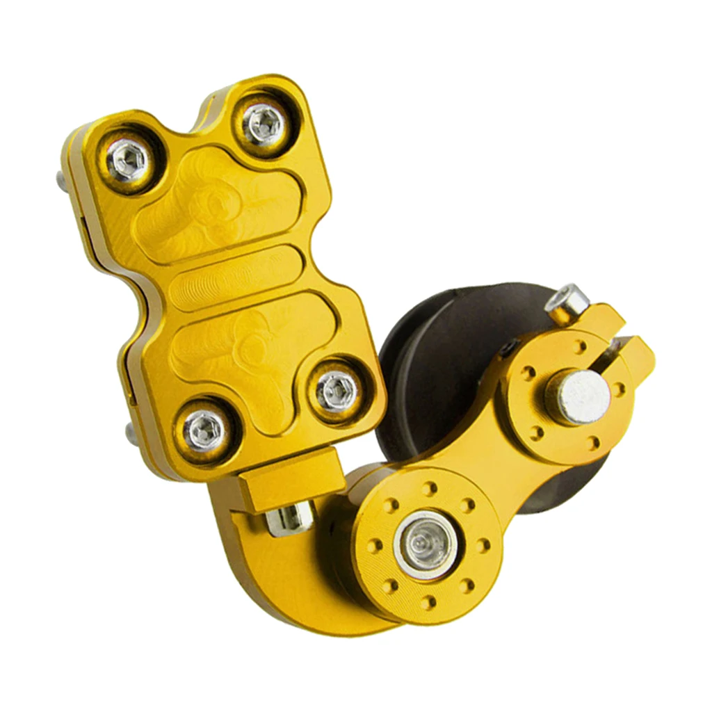 Universal Motocycle Chain Tensioner Roller Yellow Aluminum Alloy Chain Adjuster
Universal Motocycle Chain Tensioner Roller Yellow Aluminum Alloy Chain Adjuster
