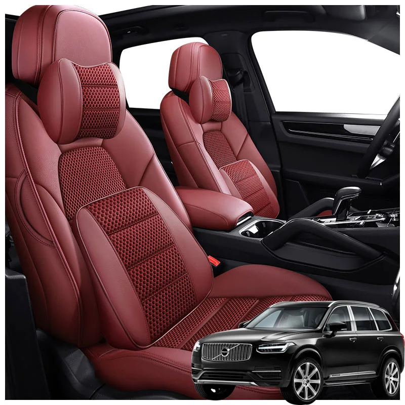 Кожаные чехлы на автомобильные сиденья на заказ, товары для Volvo XC90 2013 2014 2007 2016 2015 2017 2019, аксессуары для интерьера
Кожаные чехлы на автомобильные сиденья на заказ, товары для Volvo XC90 2013 2014 2007 2016 2015 2017 2019, аксессуары для интерьера