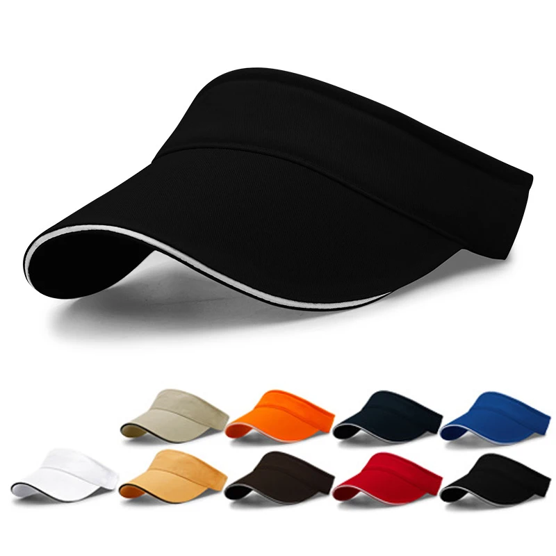 Tennis Caps Sun Sports Visor Hat For Men Women Running Beach Baseball Caps 15 Solid Color Wholesale golf hats
Tennis Caps Sun Sports Visor Hat For Men Women Running Beach Baseball Caps 15 Solid Color Wholesale golf hats