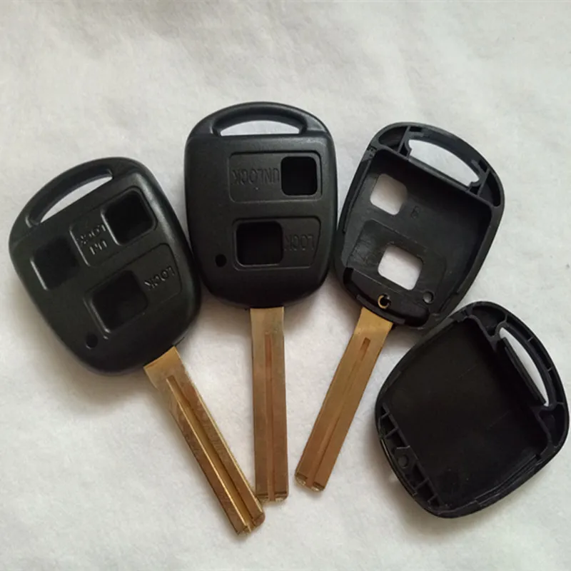 10PCS 2/3 ButtonReplacement Remote Key Shell Case For Toyota Prado Camry Lexus Remote Car key case With TOY48 Blade 40mm/46mm
10PCS 2/3 ButtonReplacement Remote Key Shell Case For Toyota Prado Camry Lexus Remote Car key case With TOY48 Blade 40mm/46mm