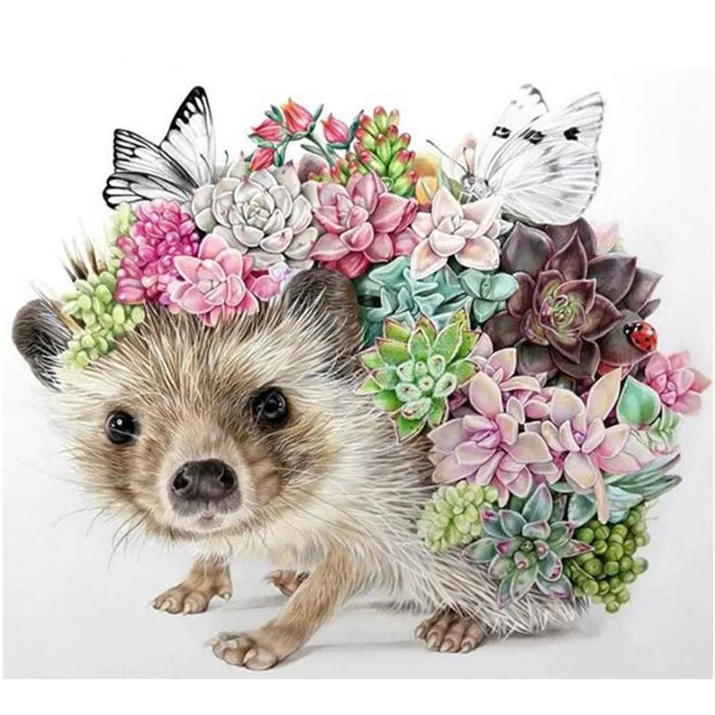 5d Diy Round Diamond Embroidery Hedgehog Succulents Square Diamond Painting Cross Stitch 5d Mosaic Kit Home Decoration
5d Diy Round Diamond Embroidery Hedgehog Succulents Square Diamond Painting Cross Stitch 5d Mosaic Kit Home Decoration