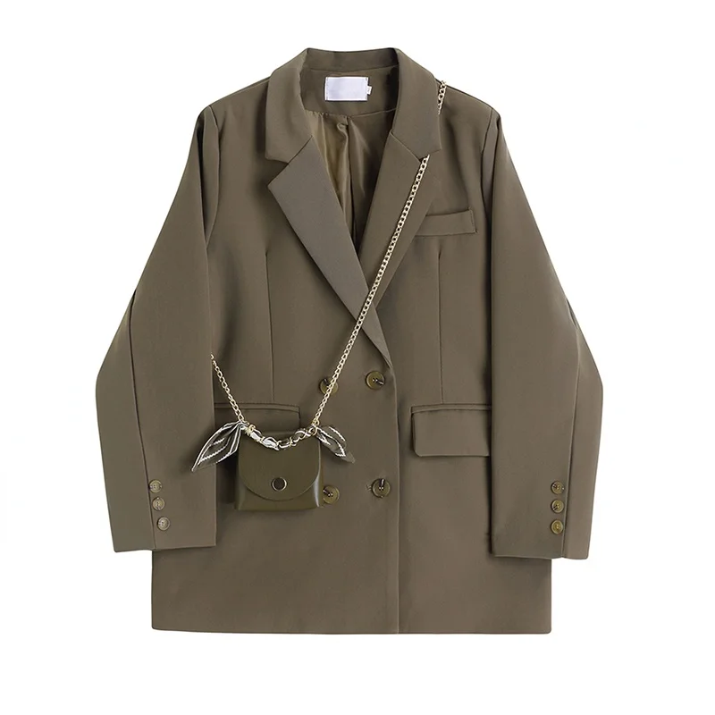 Streetwear Women Blazers Autumn 2022 Bag Pocket Long-Sleeved Thick Warm Female Outwear Coats Tops
Streetwear Women Blazers Autumn 2022 Bag Pocket Long-Sleeved Thick Warm Female Outwear Coats Tops