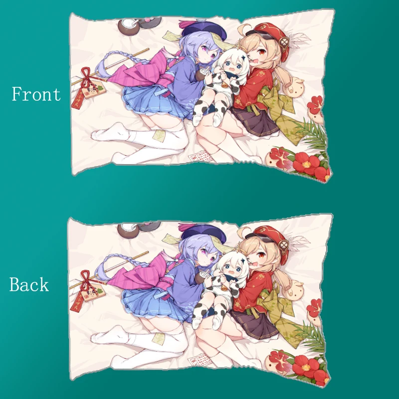 Чехол с рисунком аниме Подушка «Dakimakura» Genshin Impact Paimon Qiqi Klee, аксессуары для украшения дома 60x40 см
Чехол с рисунком аниме Подушка «Dakimakura» Genshin Impact Paimon Qiqi Klee, аксессуары для украшения дома 60x40 см