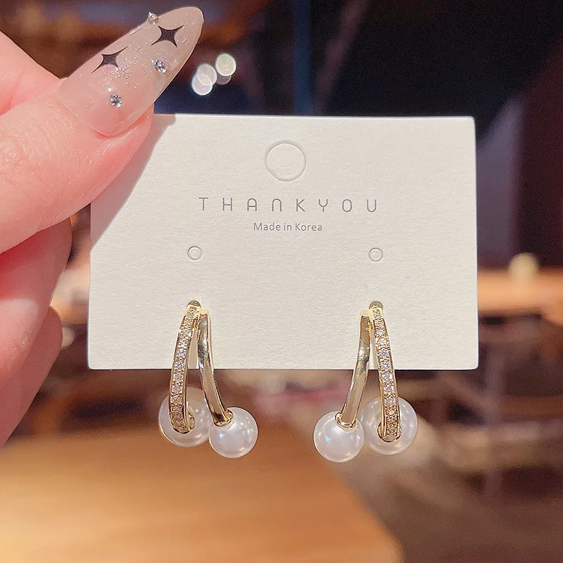 Wholesale 925 Silvers Post New Style Pearl Earrings Stud Dropshipping Jewelry Gift
Wholesale 925 Silvers Post New Style Pearl Earrings Stud Dropshipping Jewelry Gift