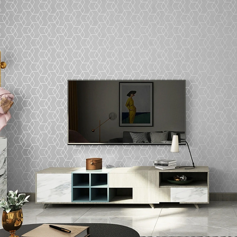 Dark Grey|White|Black Simple Geometric Wallpaper Roll Modern Design Wall Paper Home Wall Decor Bedroom Living Room Background
Dark Grey|White|Black Simple Geometric Wallpaper Roll Modern Design Wall Paper Home Wall Decor Bedroom Living Room Background