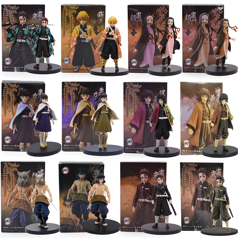 Anime Demon Slayer Figure Kimetsu no Yaiba Tanjirou Nezuko Zenitsu Inosuke Kanawo PVC Action Figures Model Collection Toys GIfts
Anime Demon Slayer Figure Kimetsu no Yaiba Tanjirou Nezuko Zenitsu Inosuke Kanawo PVC Action Figures Model Collection Toys GIfts