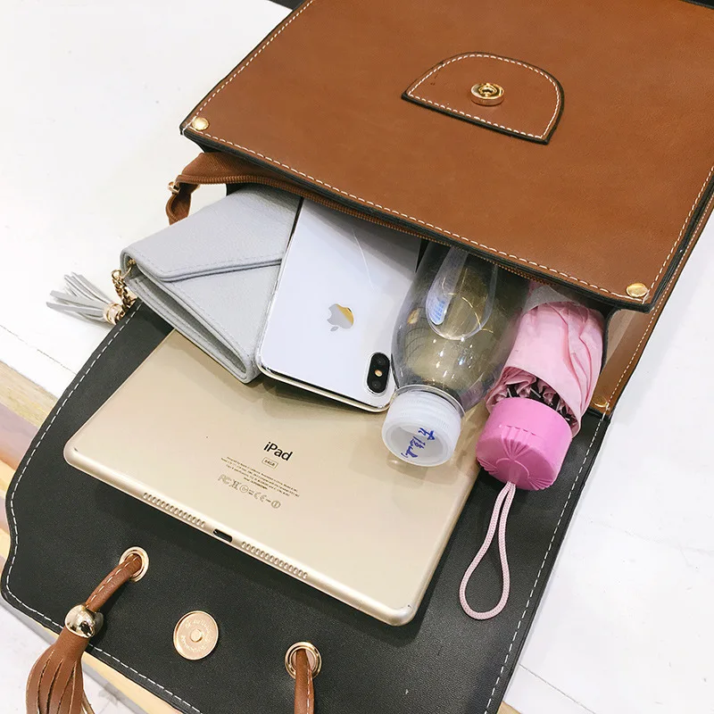2 pcs vintage Women Backpack Weaving tassel female Shoulder Bag PU leather multifunctional Girls School bag travel backpack
2 pcs vintage Women Backpack Weaving tassel female Shoulder Bag PU leather multifunctional Girls School bag travel backpack
