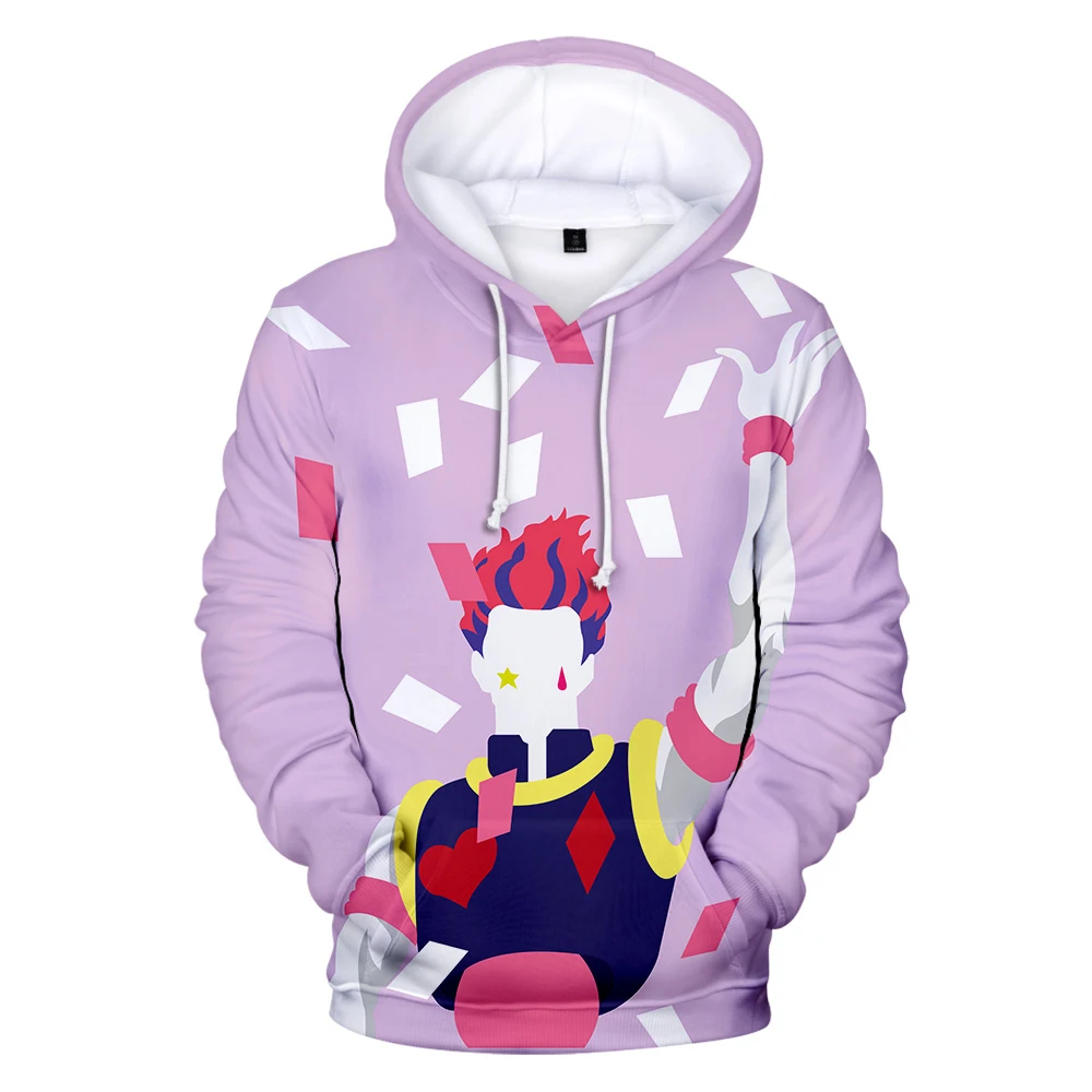 Novelty Kpop Comic HXH Hisoka 3D printed Hoodies Sweatshirts Men/Women Youthful Sweatshirt Adult/Child Pullovers
Novelty Kpop Comic HXH Hisoka 3D printed Hoodies Sweatshirts Men/Women Youthful Sweatshirt Adult/Child Pullovers