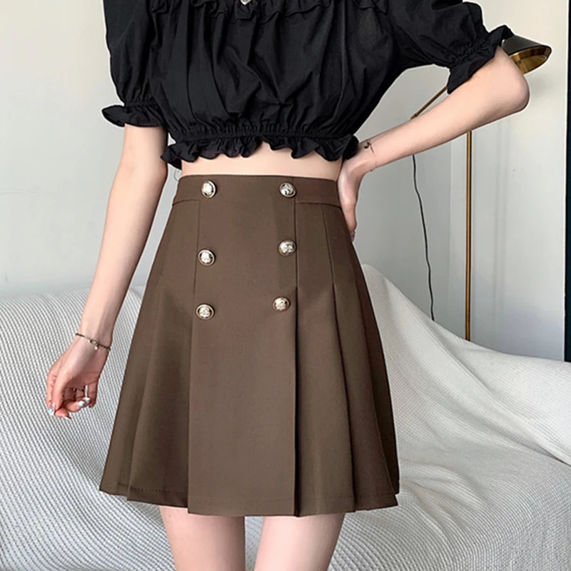BETHQUENOY Chiffon Brown Pleated Skirts Women 2021 Mujer Faldas Woman Skirt Midi Jupe Femme Saias Mulher Plisada Spodnica Damska
BETHQUENOY Chiffon Brown Pleated Skirts Women 2021 Mujer Faldas Woman Skirt Midi Jupe Femme Saias Mulher Plisada Spodnica Damska