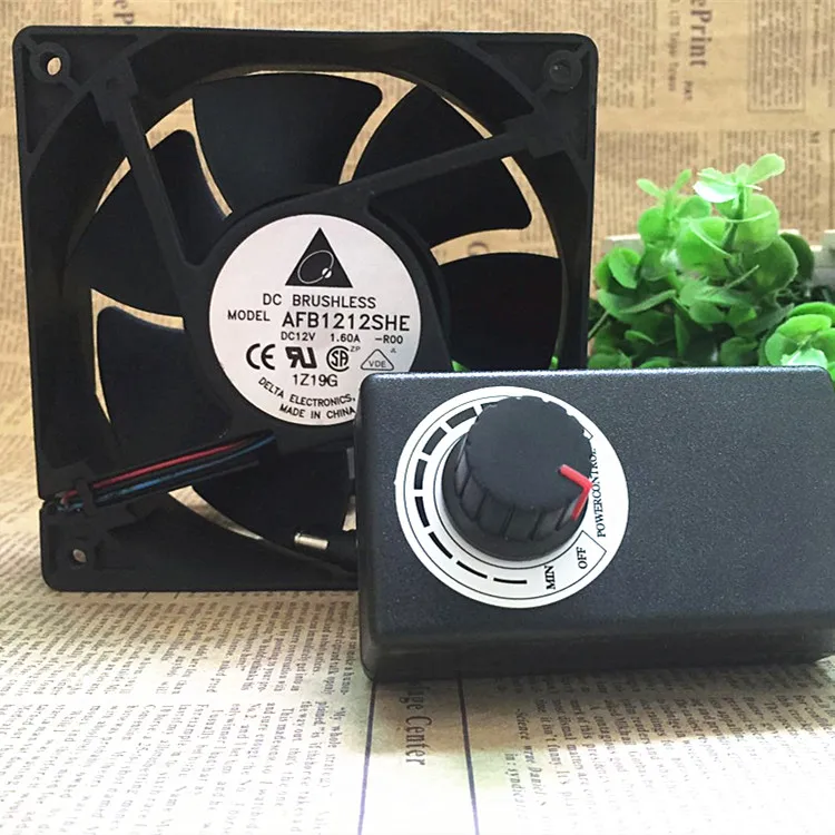 12CM Cooling Fan 12V 1.6A with Speed Regulator 220V-12V 2A
12CM Cooling Fan 12V 1.6A with Speed Regulator 220V-12V 2A