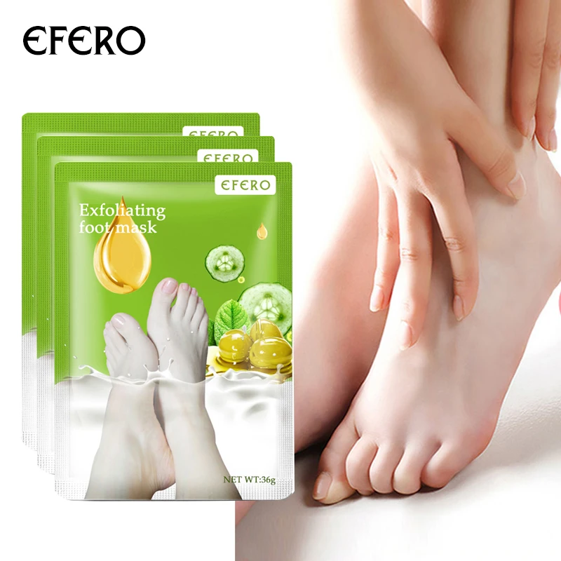 2Pair efero Foot Mask Exfoliating & Removing Dead Skin for Foot Skin Mask Hydration Moisturize Foot Care Mask Pedicure Socks
2Pair efero Foot Mask Exfoliating & Removing Dead Skin for Foot Skin Mask Hydration Moisturize Foot Care Mask Pedicure Socks