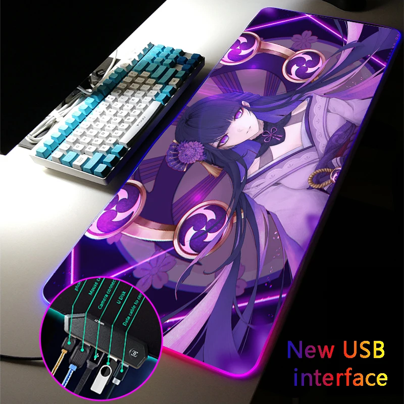Игровой коврик для мыши Genshin Impact RGB, большой размер, игровой коврик для мыши со светодиодной подсветкой и 4 портами, компьютерный коврик для м...
Игровой коврик для мыши Genshin Impact RGB, большой размер, игровой коврик для мыши со светодиодной подсветкой и 4 портами, компьютерный коврик для м...