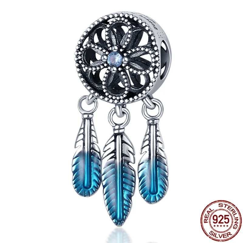 Hot Sale silver color Blue Dream Catcher Charm Fit Original Pandora Bracelet&Bangle Making Fashion DIY Jewelry For Women
Hot Sale silver color Blue Dream Catcher Charm Fit Original Pandora Bracelet&Bangle Making Fashion DIY Jewelry For Women