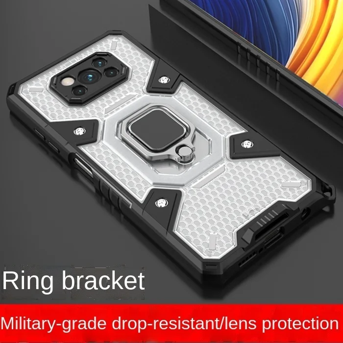Shockproof Armor Case for Xiaomi POCO M3 Pro Ring Stand Bumper clear Silicone Phone Back Cover for POCO X3 NFC X3 Pro
Shockproof Armor Case for Xiaomi POCO M3 Pro Ring Stand Bumper clear Silicone Phone Back Cover for POCO X3 NFC X3 Pro