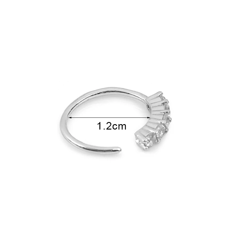 1 Pcs Piercing Nose Ring Expander Seamless Segment Ear Nose Hoops Gold Color Cz Tragus Cartilage Earrings Nostril Body Jewelry
1 Pcs Piercing Nose Ring Expander Seamless Segment Ear Nose Hoops Gold Color Cz Tragus Cartilage Earrings Nostril Body Jewelry