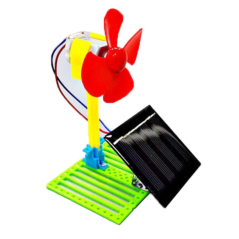 1Set Novel Solar Powered Electric Fans DIY Physics Motor Circuit Device Kit Science Toy Educational Physical Experiment Gift
1Set Novel Solar Powered Electric Fans DIY Physics Motor Circuit Device Kit Science Toy Educational Physical Experiment Gift