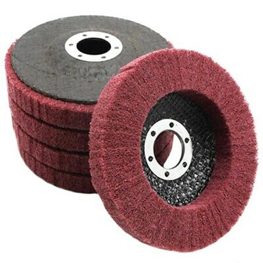 5pcs Nylon Flap Disc Metal Finishing Polishing Wheel For Angle Grinder 13300 Maximum Speed Cleaning Finishing Polishing Tool
5pcs Nylon Flap Disc Metal Finishing Polishing Wheel For Angle Grinder 13300 Maximum Speed Cleaning Finishing Polishing Tool