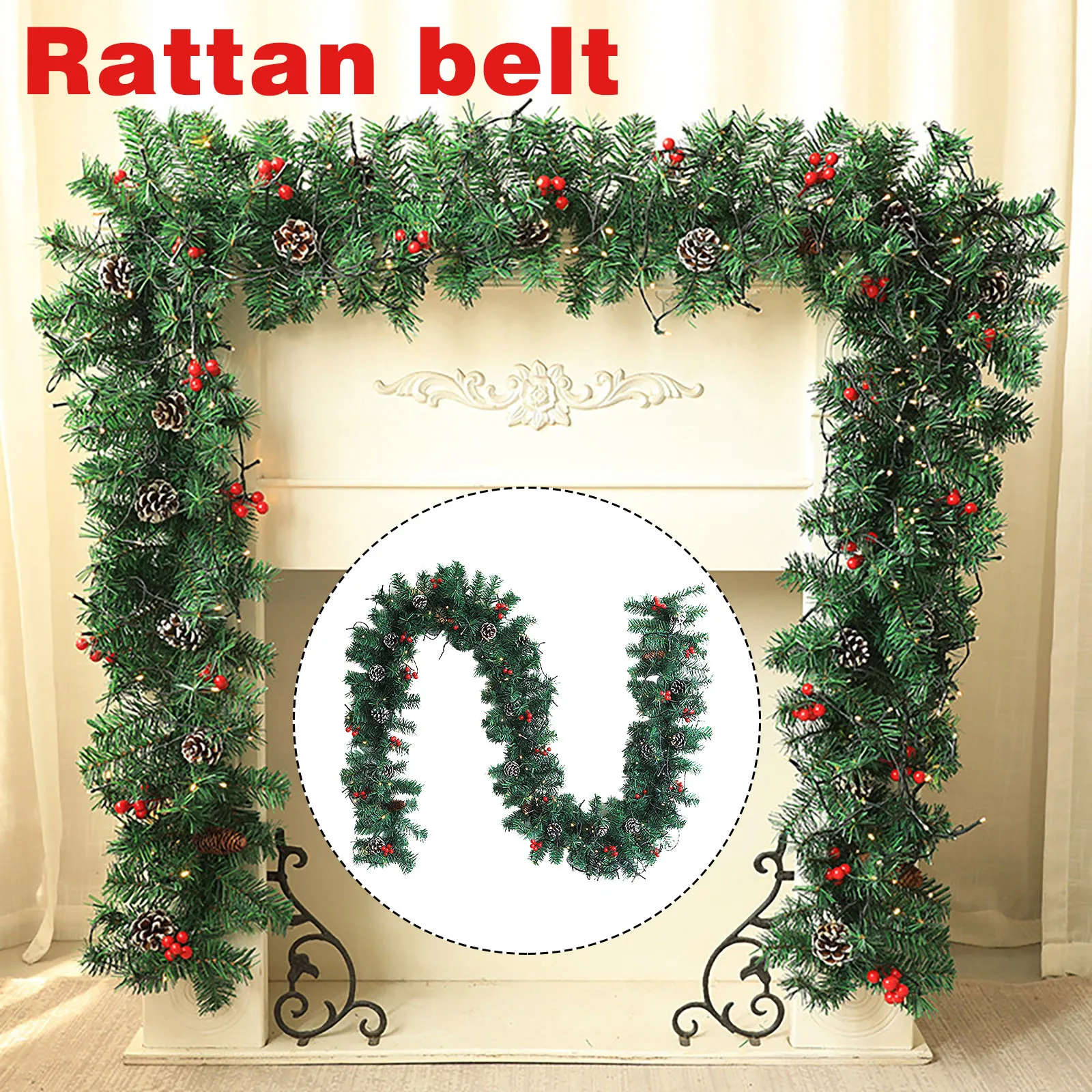 Christmas Pine Branch Garland Festive Holiday Décor Realistic Pine Branches Artificial Christmas Garland For Christmas Decoratio
Christmas Pine Branch Garland Festive Holiday Décor Realistic Pine Branches Artificial Christmas Garland For Christmas Decoratio
