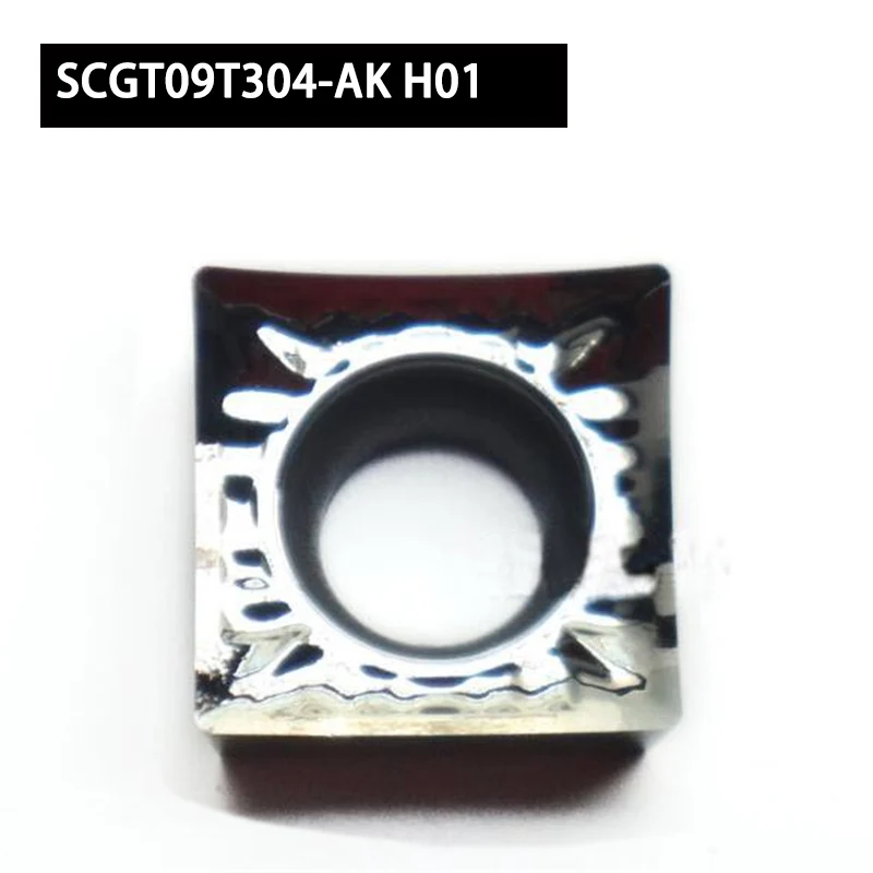 

SCGT SCGT09T304-AK H01 SCGT09T308-AK H01 вставки карбида обработки Алюминий для держатель токарного инструмента Комплект фрезерный станок с ЧПУ