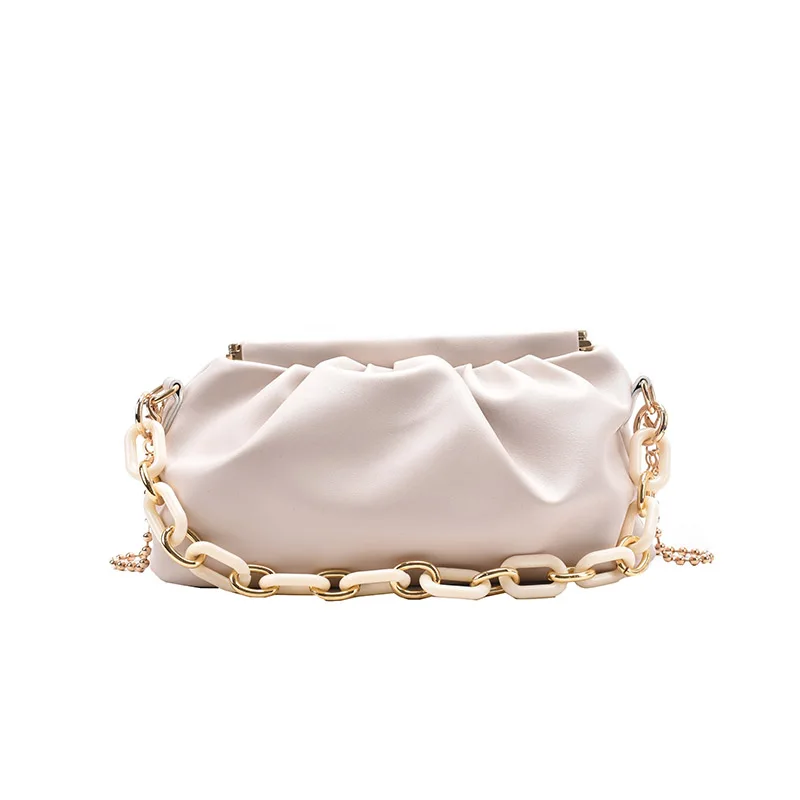 Small Folds Design Simple PU Leather Shoulder Crossbody Bag for Women 2021 Summer Chain Handbags and Purses Travel Clutch
Small Folds Design Simple PU Leather Shoulder Crossbody Bag for Women 2021 Summer Chain Handbags and Purses Travel Clutch