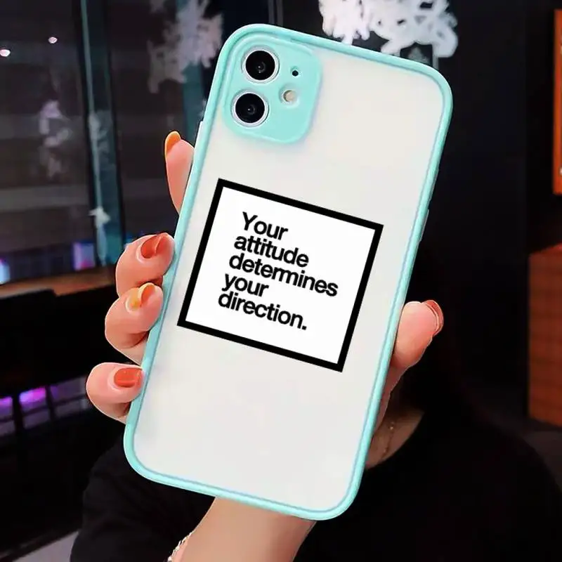 Positive Good Vibe Happy Trust Funny Phone Cases Matte Transparent for iPhone 7 8 11 12 s mini pro X XS XR MAX Plus cover funda
Positive Good Vibe Happy Trust Funny Phone Cases Matte Transparent for iPhone 7 8 11 12 s mini pro X XS XR MAX Plus cover funda