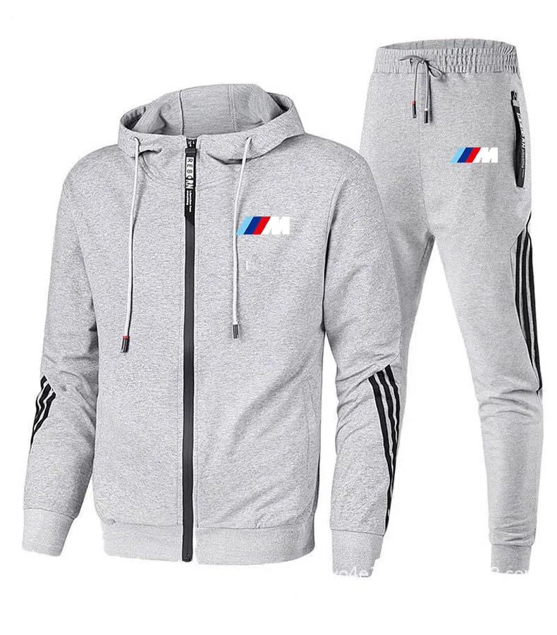 2021 New BMW Men's Spring And Autumn Suit Zipper Hoodie + Pants Two Pieces Of Casual Sportswear Men's Sportswear Gym Sportswear
2021 New BMW Men's Spring And Autumn Suit Zipper Hoodie + Pants Two Pieces Of Casual Sportswear Men's Sportswear Gym Sportswear