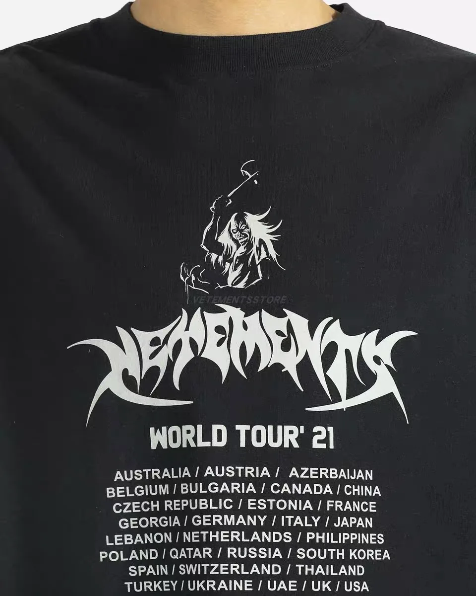 Vetements Black Skull Tomahawk print Vintage loose short sleeve T-shirt graphic t shirts men clothing oversized t shirt
Vetements Black Skull Tomahawk print Vintage loose short sleeve T-shirt graphic t shirts men clothing oversized t shirt