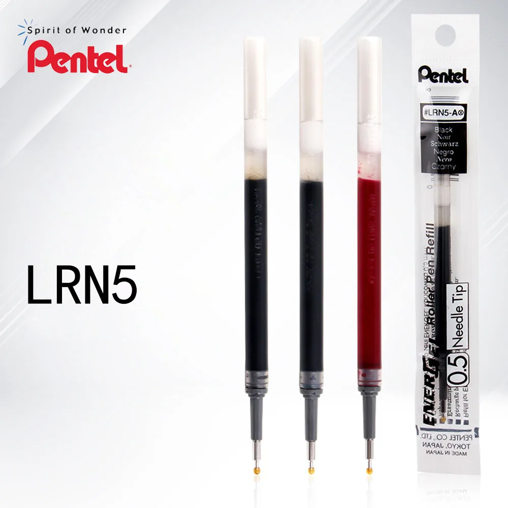 

6/12pcs Pentel Energel Neutral Refill 0.5mm Press Quick-drying LRN5 Metal Nib Suitable for BLN75/BLN105 Signature Pen