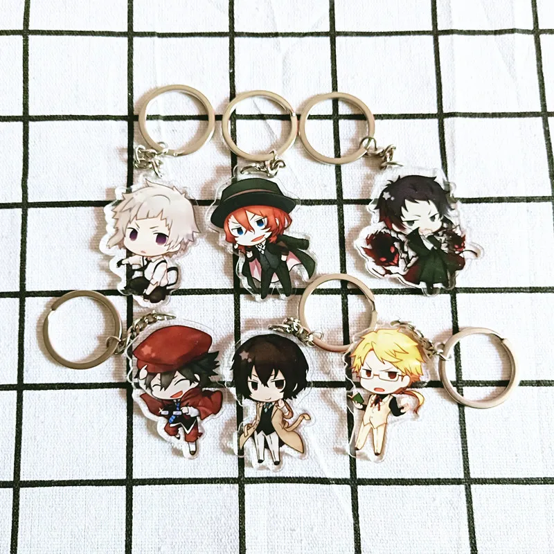 Creative Anime Bungou Straydogs Atsushi Acrylic Keychain Bag Accessories Cartoon Cute Keyrings Students Birthdaygifts Key Chains
Creative Anime Bungou Straydogs Atsushi Acrylic Keychain Bag Accessories Cartoon Cute Keyrings Students Birthdaygifts Key Chains