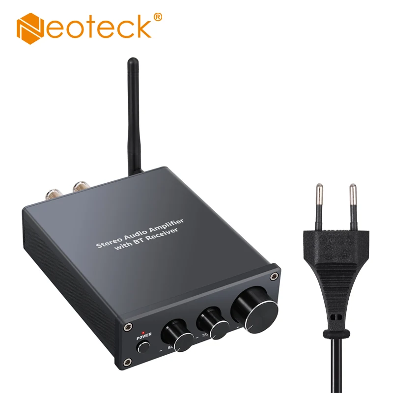 Neoteck Bluetooth-совместимый 4 2 стерео аудио усилитель Сертифицированный AptX низкая