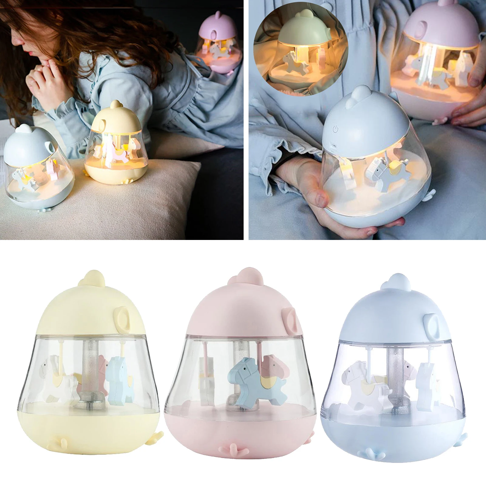 Kids Night Light Carousel Music Lights USB Charging Warm Heart Birthday Gift
Kids Night Light Carousel Music Lights USB Charging Warm Heart Birthday Gift
