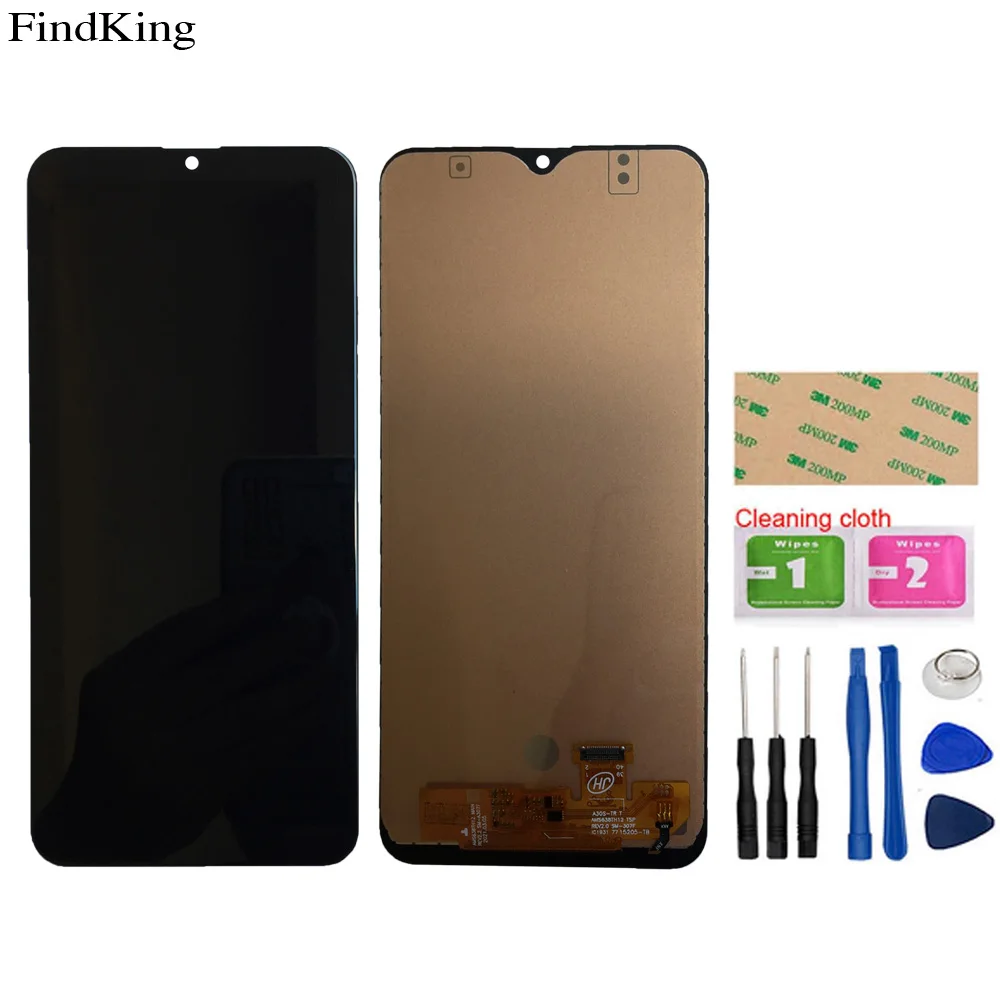 ЖК-дисплей для Samsung Galaxy A30S SM-A307FN/DS A307F/DS A307F A307 в сборе с сенсорным экраном