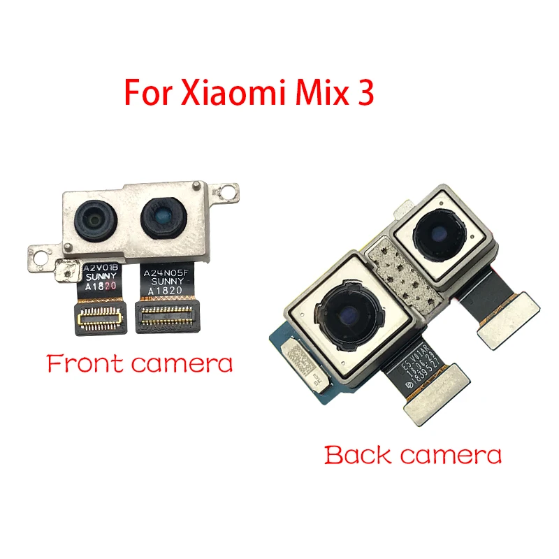 Back Rear Camera Module Flex Cable +Front Facing Camera Replacement For Xiaomi Mi Mix 3
Back Rear Camera Module Flex Cable +Front Facing Camera Replacement For Xiaomi Mi Mix 3